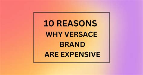 why versace so expensive|is Versace still popular.